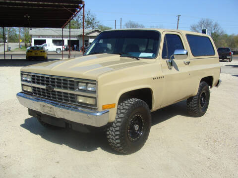 1991 Chevrolet Blazer for sale at Texas Truck Deals in Corsicana TX