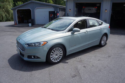 2013 Ford Fusion Hybrid for sale at Autos By Joseph Inc in Highland NY