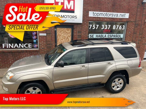 2004 Toyota 4Runner for sale at Top Motors LLC in Portsmouth VA