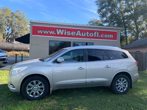 2015 Buick Enclave for sale at WISE AUTO SALES in Ocala FL