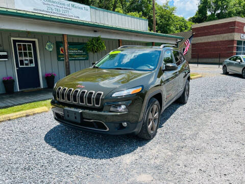2017 Jeep Cherokee for sale at Booher Motor Company in Marion VA