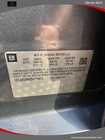2013 Chevrolet Sonic LS Auto