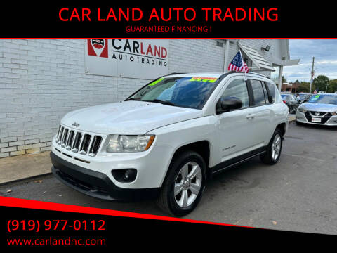2011 Jeep Compass for sale at CAR LAND  AUTO TRADING in Raleigh NC