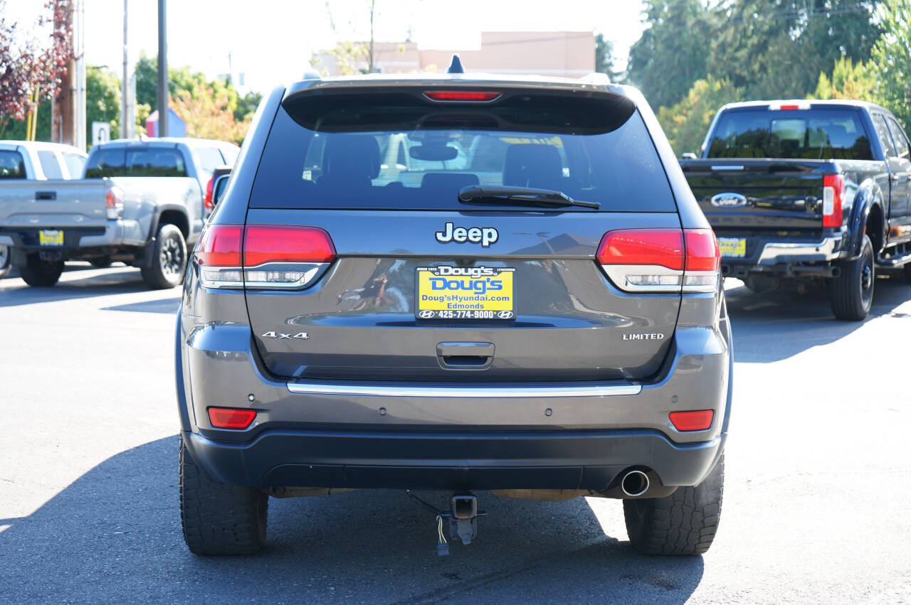 2017 Jeep Grand Cherokee for sale at Michael Wilson Hyundai Consulting in Edmonds, WA