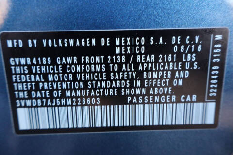 2017 Volkswagen Jetta 1.4T SE