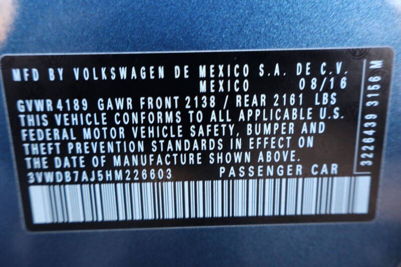 2017 Volkswagen Jetta 1.4T SE