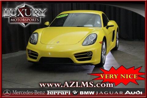 2014 Porsche Cayman for sale at Luxury Motorsports in Phoenix AZ