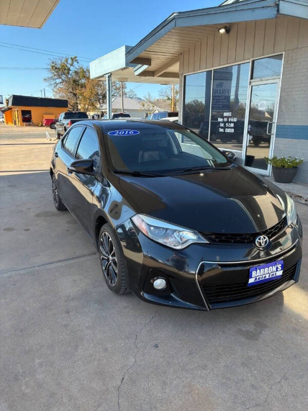 2016 Toyota Corolla S