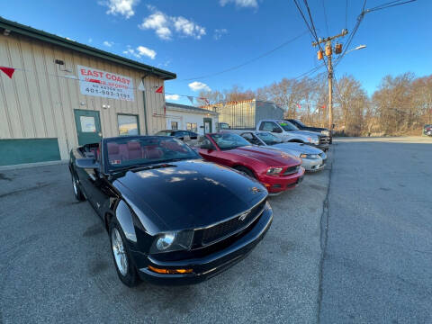 2005 Ford Mustang for sale at East Coast Motor Sports in West Warwick RI