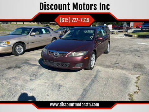 2008 Mazda MAZDA6 for sale at Discount Motors Inc in Nashville TN