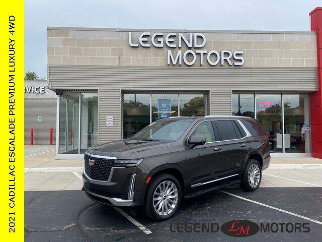 2021 Cadillac Escalade for sale at Legend Motors of Waterford in Waterford MI
