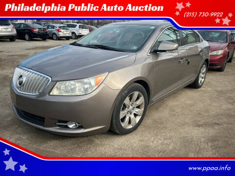 2010 Buick LaCrosse for sale at Philadelphia Public Auto Auction in Philadelphia PA