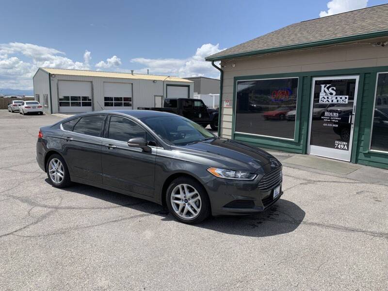 2016 Ford Fusion for sale at K & S Auto Sales in Smithfield UT