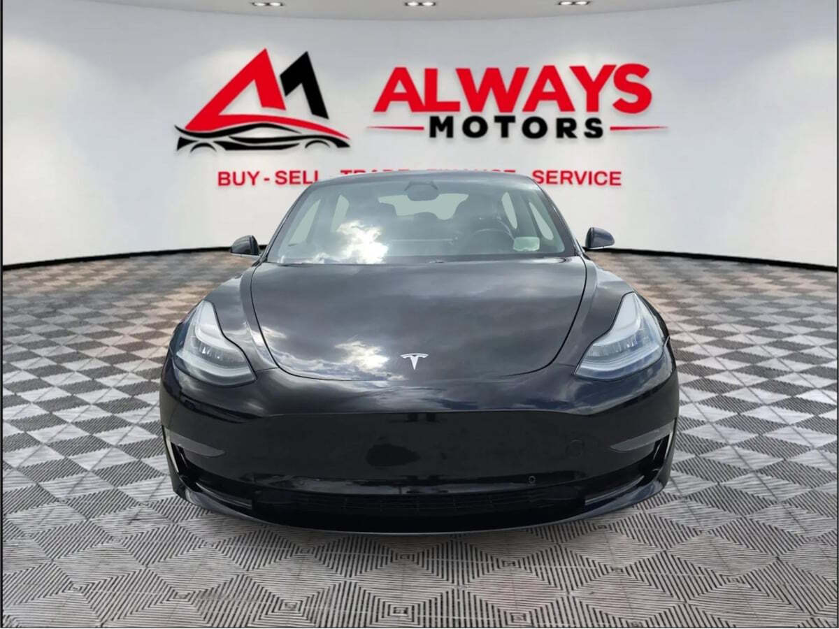 Black 2019 Tesla Model 3 Long Range AWD Long Range 4dr Fastback 2