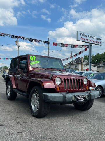 2007 Jeep Wrangler for sale at Valley Auto Finance in Warren OH