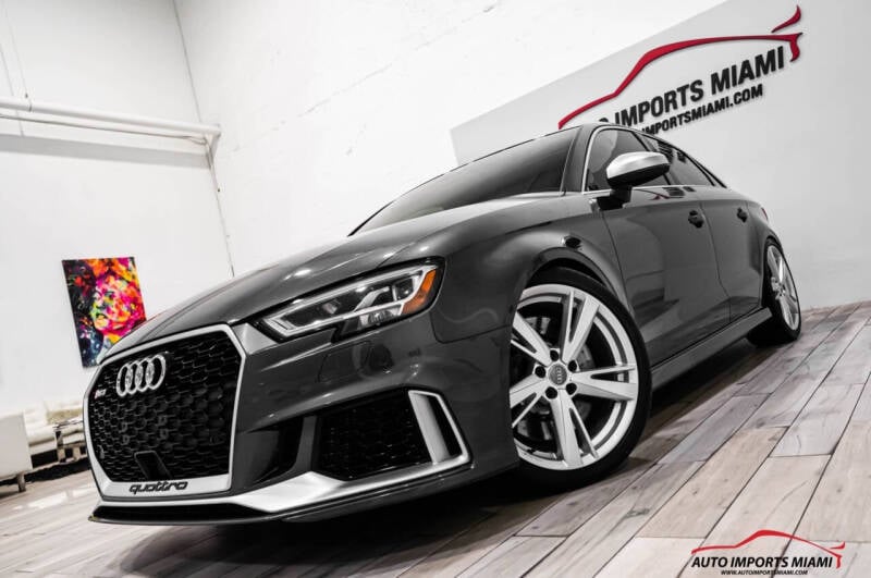 2019 Audi RS 3 for sale at AUTO IMPORTS MIAMI in Fort Lauderdale FL