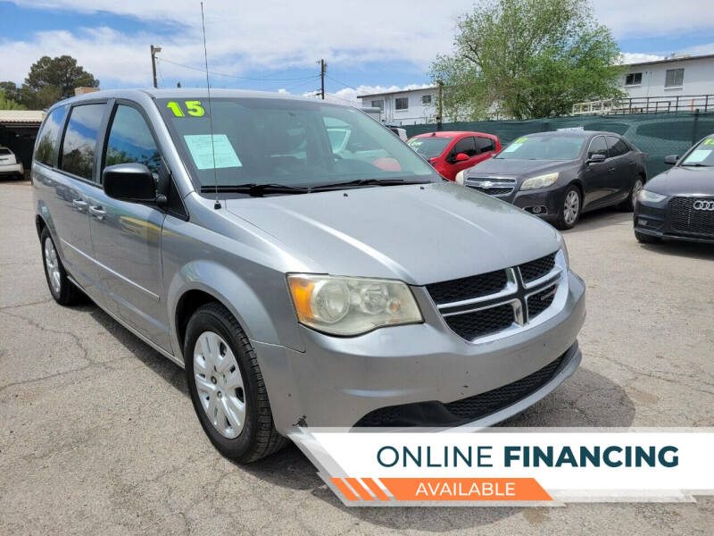 2015 Dodge Grand Caravan for sale at Texas Auto Credit LLC in El Paso TX