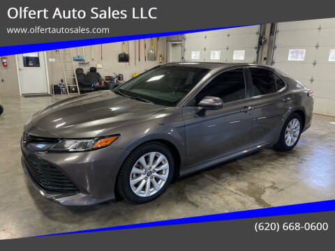 2018 Toyota Camry for sale at Olfert Auto Sales LLC in Copeland KS