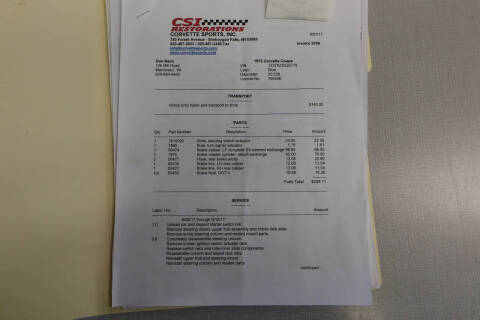 1972 Chevrolet Corvette