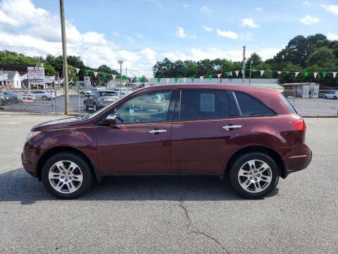 2007 Acura MDX for sale at A-1 Auto Sales in Anderson SC