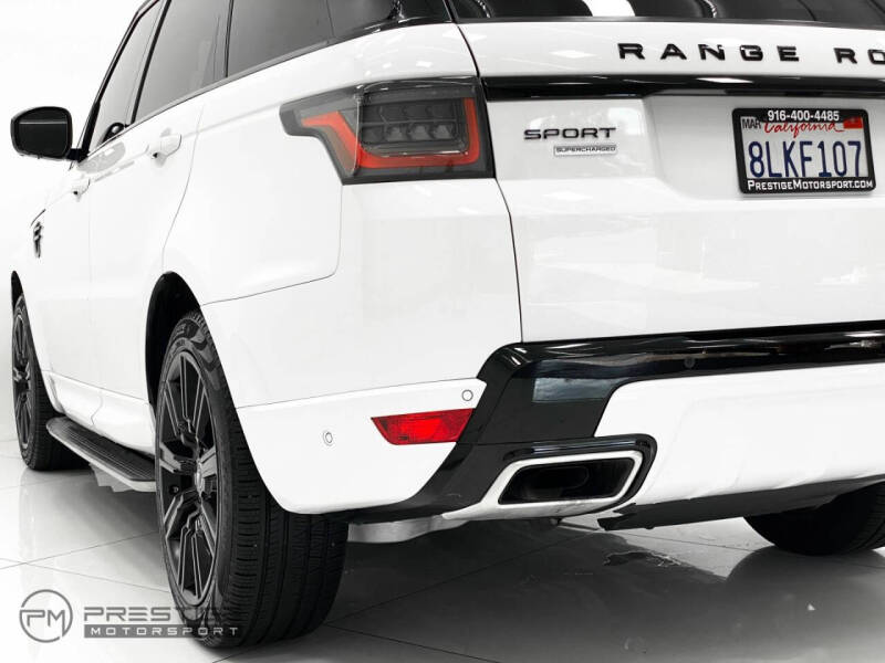 2018 Land Rover Range Rover Sport Supercharged Dynamic