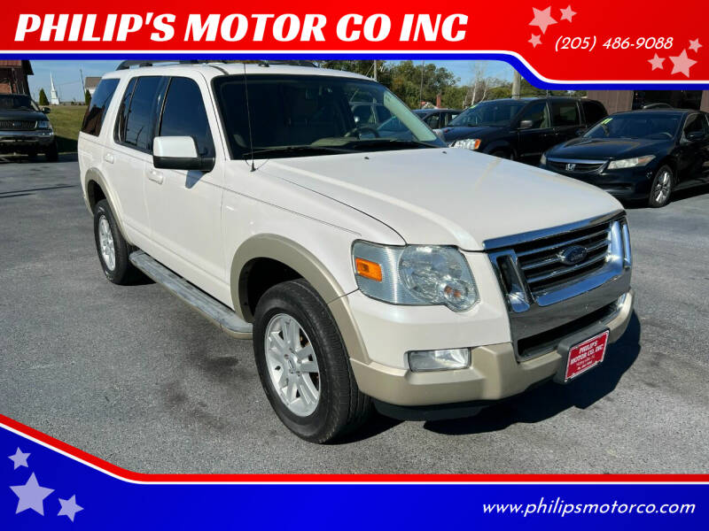 2010 Ford Explorer for sale at PHILIP'S MOTOR CO INC in Haleyville AL