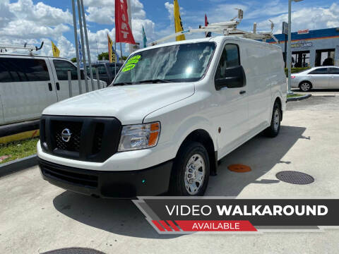 2016 Nissan NV Cargo for sale at Navarro Auto Motors in Hialeah FL