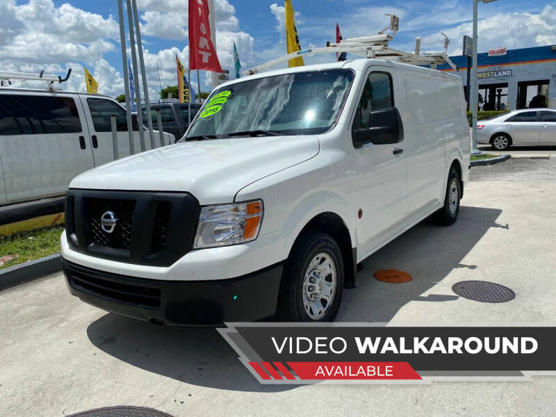 2016 Nissan NV Cargo for sale at Navarro Auto Motors in Hialeah FL