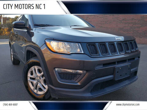 2017 Jeep Compass for sale at CITY MOTORS NC 1 in Harrisburg NC