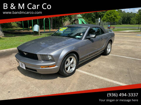2006 Ford Mustang for sale at B & M Car Co in Conroe TX