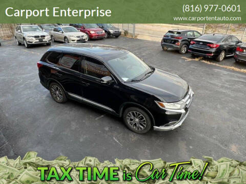 2017 Mitsubishi Outlander for sale at Carport Enterprise - County Line Auto Sale in Kansas City KS