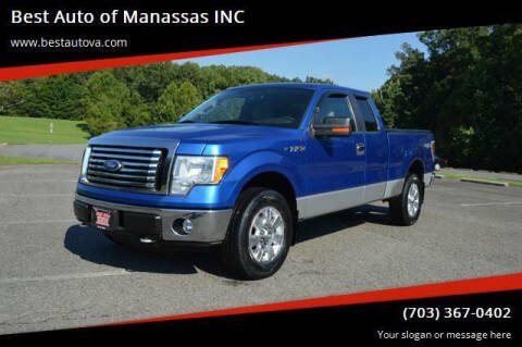 2010 Ford F-150 for sale at Best Auto of Manassas INC in Manassas VA