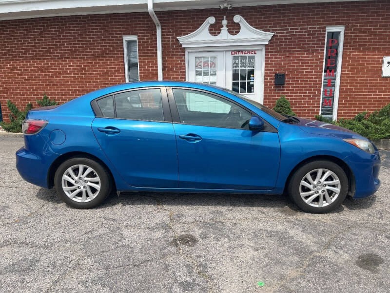 2012 Mazda MAZDA3 for sale at Premium Auto Sales in Fuquay Varina NC