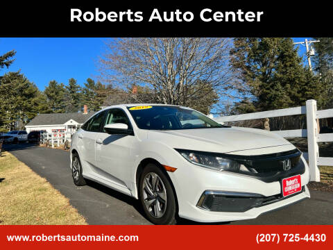 2019 Honda Civic for sale at Roberts Auto Center in Bowdoinham ME