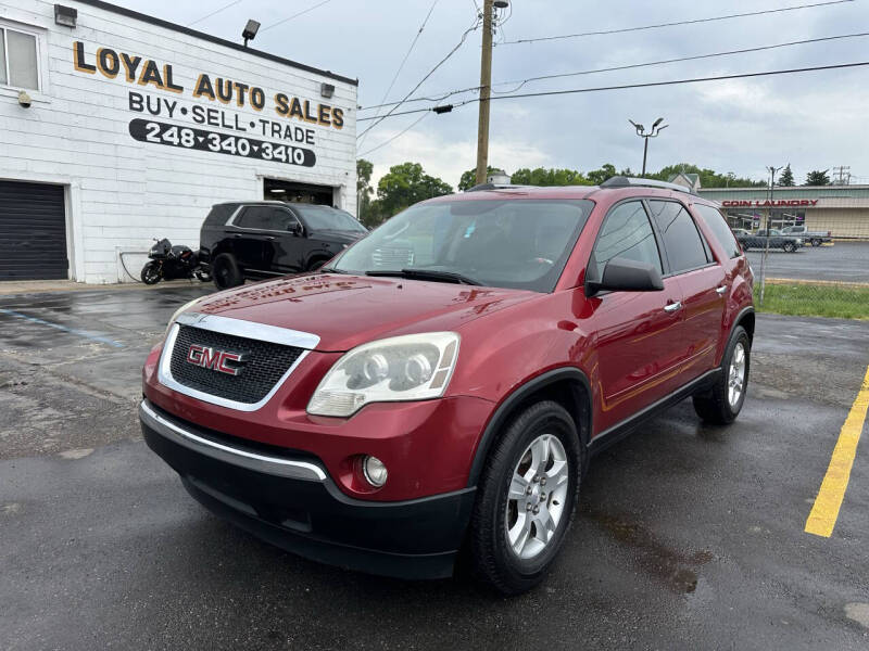 2012 GMC Acadia FWD SL's photo