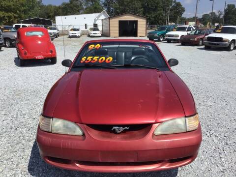1994 Ford Mustang for sale at K & E Auto Sales in Ardmore AL