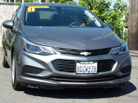 2018 Chevrolet Cruze for sale at PRIMETIME AUTOS in Sacramento CA