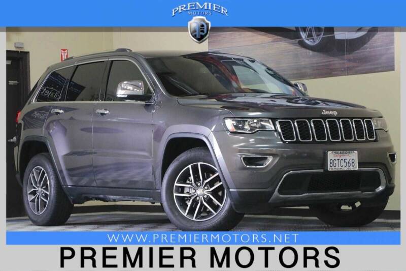 2018 Jeep Grand Cherokee for sale at Premier Motors in Hayward CA