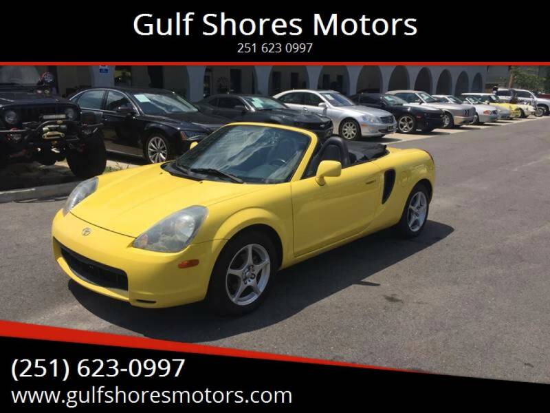 2001 Toyota MR2 Spyder for sale at Gulf Shores Motors in Gulf Shores AL