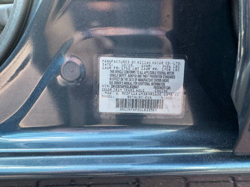 2016 Nissan Versa 1.6 SV