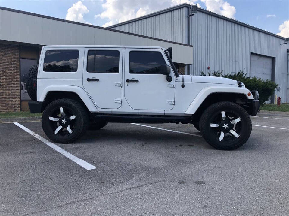 2014 Jeep Wrangler Unlimited for sale at American Customs Llc in Franklin, TN