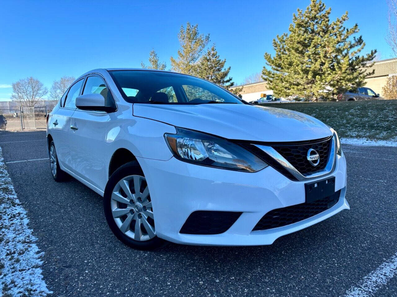 2019 Nissan Sentra for sale at JUST AUTOS in MINNEAPOLIS, MN