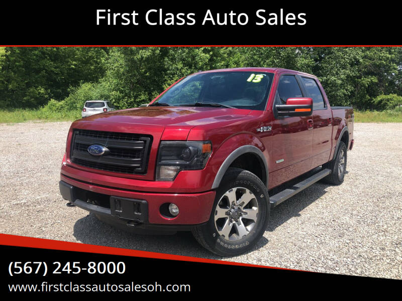 2013 Ford F-150 for sale at First Class Auto Sales in Fostoria OH