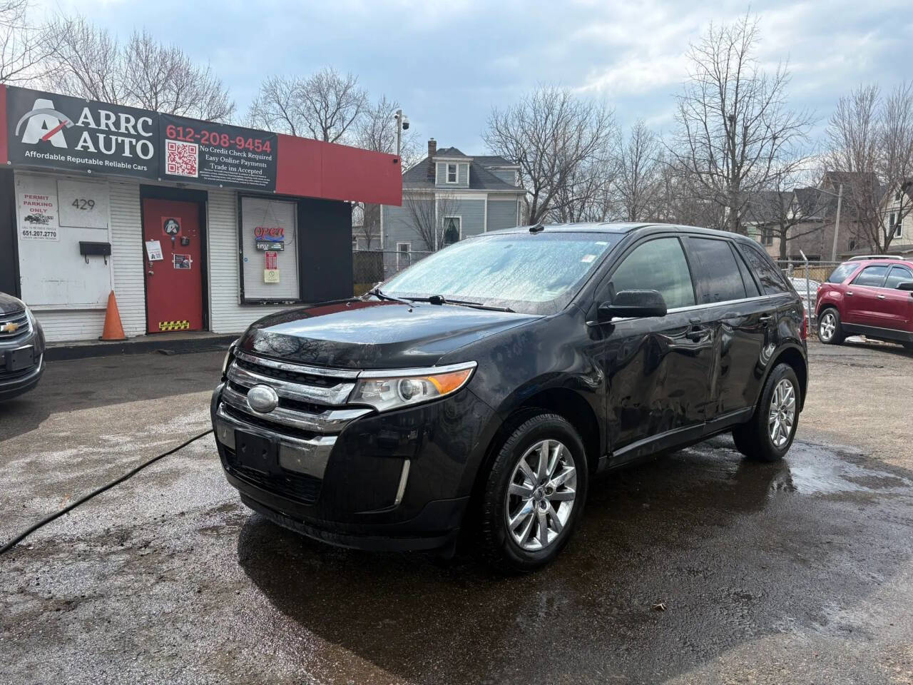 Black 2013 Ford Edge Limited Limited 4dr Crossover 1