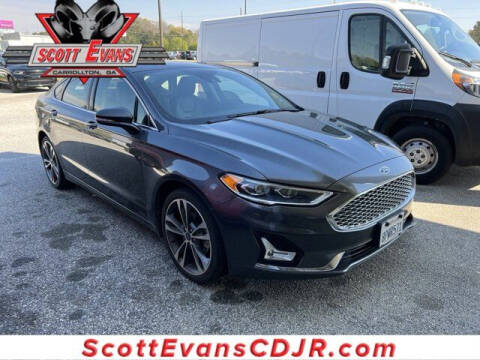 2020 Ford Fusion for sale at SCOTT EVANS CHRYSLER DODGE in Carrollton GA