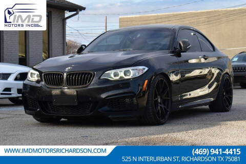 2016 BMW 2 Series for sale at IMD Motors in Richardson TX