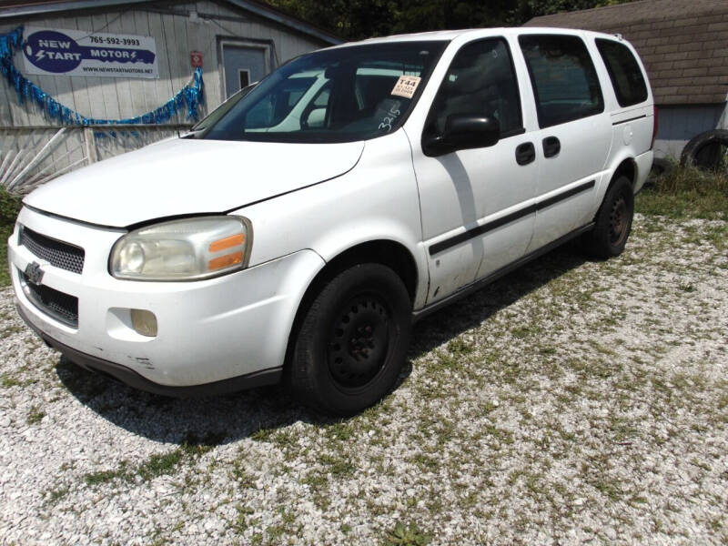 2008 Chevrolet Uplander for sale at New Start Motors LLC - Rockville in Rockville IN