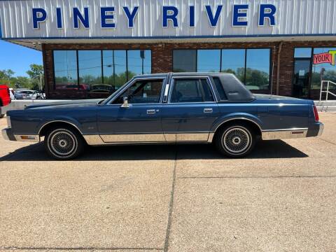 1987 Lincoln Town Car for sale at Piney River Ford in Houston MO