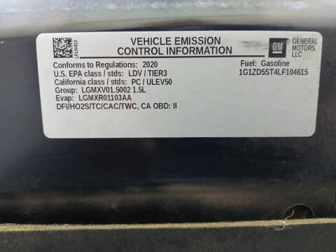 2020 Chevrolet Malibu LT