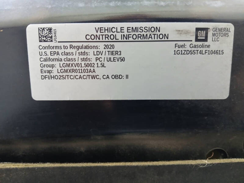 2020 Chevrolet Malibu LT